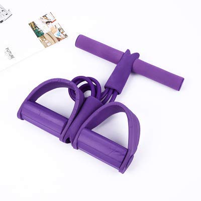 Yoga Resistance Band with Pedal Puller – Full Body Home Workout Equipment